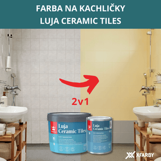 LUJA CERAMIC TILES - Polomatná farba na kachličky