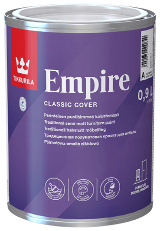 EMPIRE, farba na nábytok, TIKKURILA