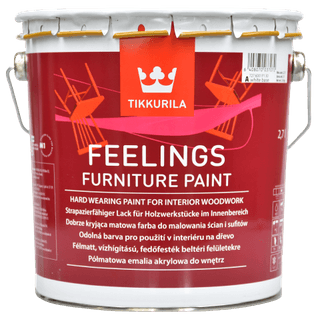 FEELINGS FURNITURE PAINT, vrchná akrylátová farba, TIKKURILA