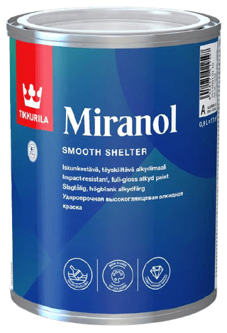 MIRANOL, alkydová farba, TIKKURILA