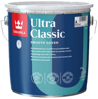 ULTRA CLASSIC, krycia farba na drevo, TIKKURILA