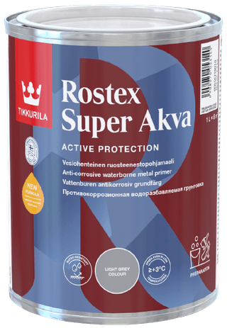 ROSTEX SUPER AKVA, základ na kov, TIKKURILA