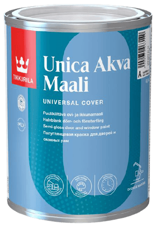 UNICA AKVA MAALI, farba na okná, TIKKURILA