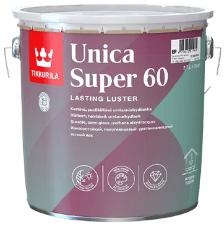 UNICA SUPER 60, lak na drevo, TIKKURILA