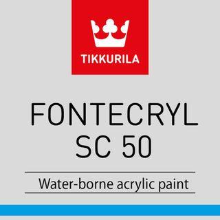 FONTECRYL SC 50, rýchlo schnúci náter, TIKKURILA