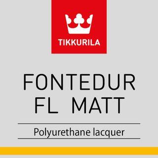 FONTEDUR FL MATT, polyuretánový lak, TIKKURILA