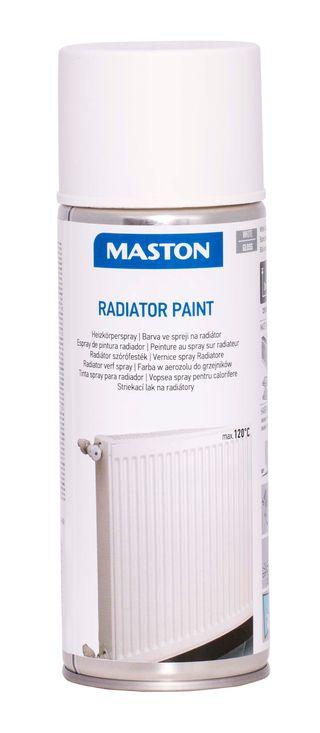 SPRAYPAINT RADIATOR, farba v spreji na radiátor, MASTON
