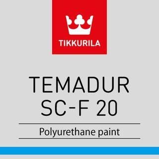 TEMADUR SC-F 20, polyuretánová antikorózna farba, TIKKURILA