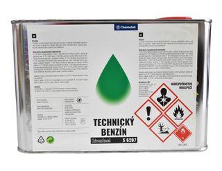 TECHNICKÝ BENZÍN, odmasťovanie, Chemolak