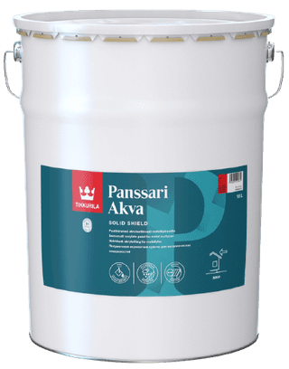 PANSSARI AKVA - Polomatná akrylová farba na kovové povrchy