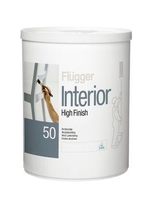 INTERIOR HIGH FINISH 50 - Akrylátový pololesklý vrchný náter na drevo a kov