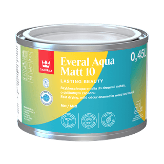EVERAL AQUA MATT 10 Interier - Matný email s vysokou odolnosťou