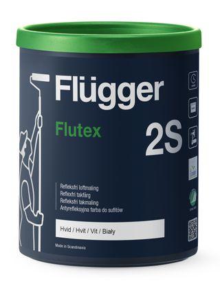 FLUTEX 2S - Antireflexná biela vinylová farba