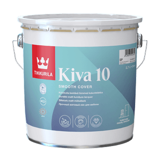 KIVA 10, nežltnúci nábytkový lak, TIKKURILA