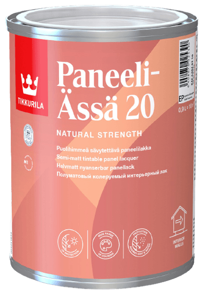 PANEELI ÄSSÄ 20, lak na drevené obklady, TIKKURILA