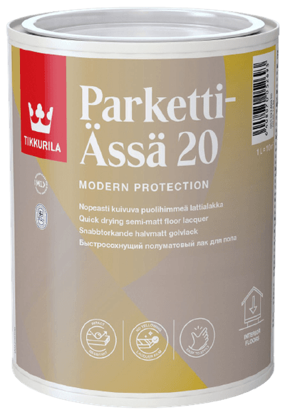 PARKETTI ÄSSÄ 50, lak na drevo, TIKKURILA