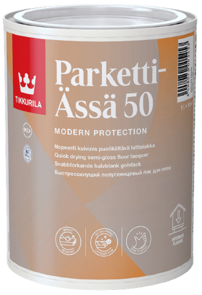 PARKETTI ÄSSÄ 50, lak na drevo, TIKKURILA