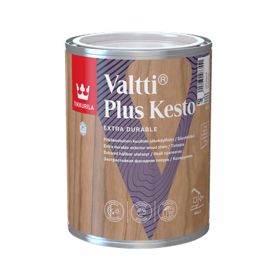 VALTTI PLUS KESTO, tenkovrstvá lazúra na drevo, TIKKURILA