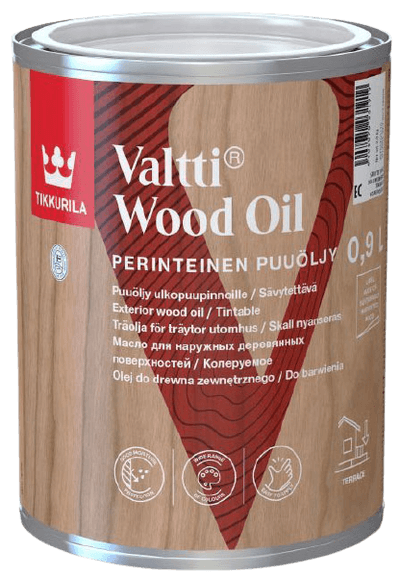 VALTTI WOOD OIL, tradičný olej na drevo, TIKKURILA