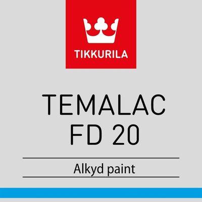 TEMALAC FD 20, polomatná alkydová farba, TIKKURILA