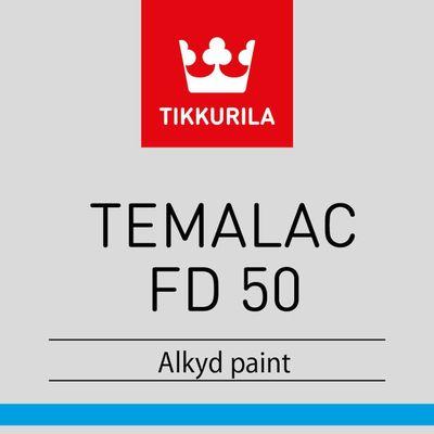 TEMALAC FD 50, alkydový vrchný náter, TIKKURILA