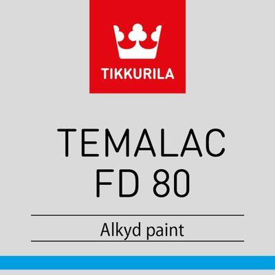 TEMALAC FD 80, alkydový vrchný náter, TIKKURILA