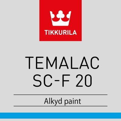 TEMALAC SC-F 20, vysokosušinová alkydová farba, TIKKURILA
