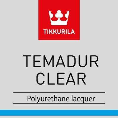 TEMADUR CLEAR, polyuretánový lak, TIKKURILA