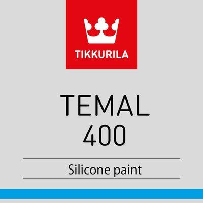 TEMAL 400, tepelne odolná silikónová farba, TIKKURILA