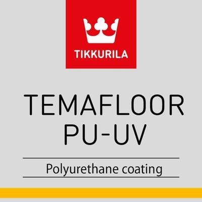TEMAFLOOR PU-UV, polyuretánová farba, TIKKURILA