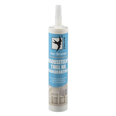 Brúsiteľný tmel na sadrokartóny, Den Braven
