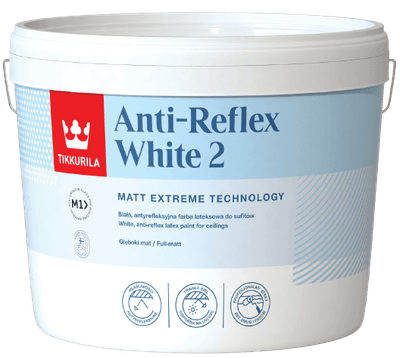 ANTI-REFLEX WHITE, anti-reflexná farba, TIKKURILA