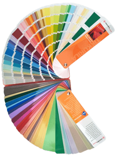 RAL E2 - Vzorkovník s RAL odtieňmi