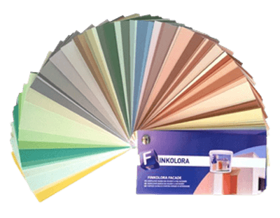 FINKOLORA FACADE - Vzorkovník fasádnej farby