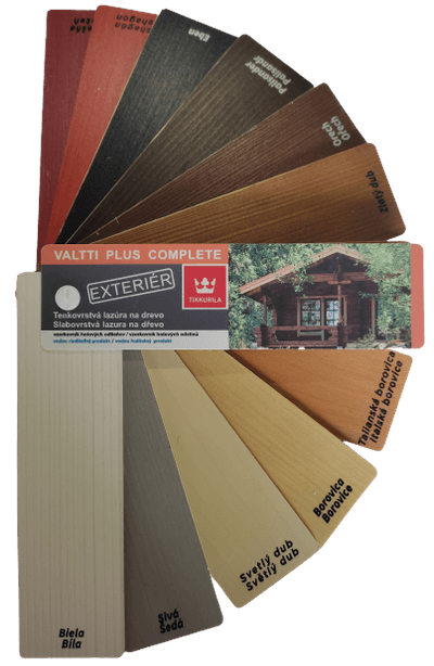 VZORKOVNÍK VALTTI PLUS COMPLETE - hotové odtiene