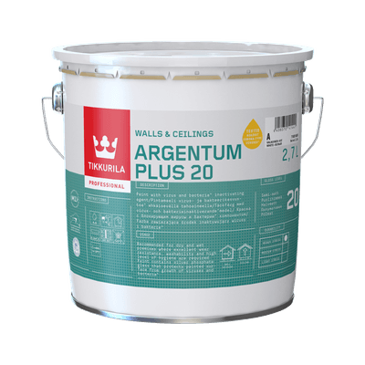 ARGENTUM 20, antibakteriálna farba, TIKKURILA