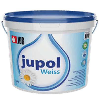 JUPOL WEISS - Extra biela oteruvzdorná maliarska farba