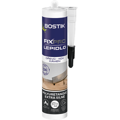 FIXPRO LEPIDLO NA DREVO, KOV A KAMEŇ - Ultra pevné montážne lepidlo