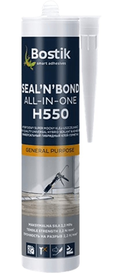 H550 SEAL´N´BOND ALL-IN-ONE - Superpevný hybridný lepiaci tmel