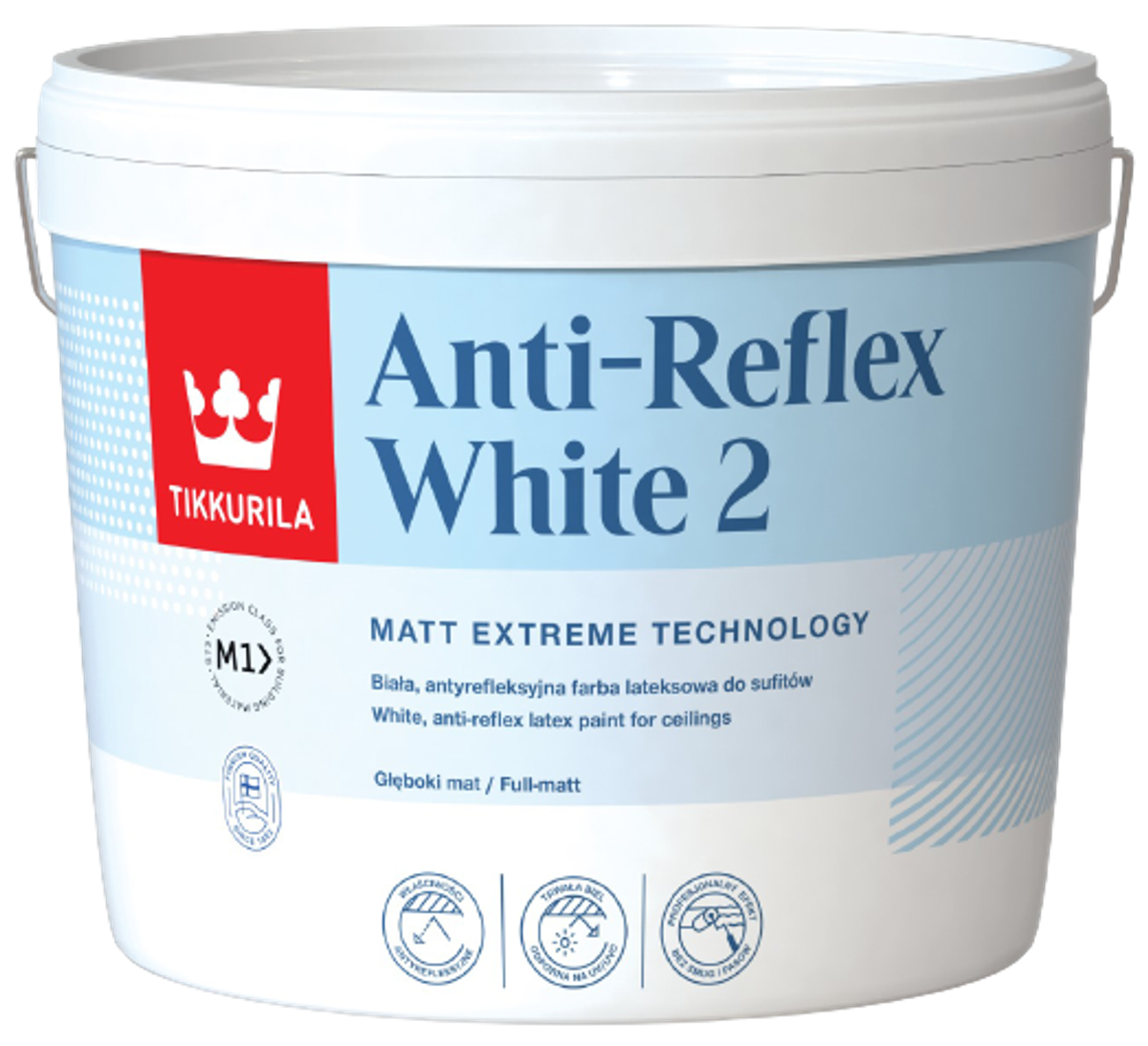 ANTI-REFLEX WHITE, anti-reflexná farba, TIKKURILA