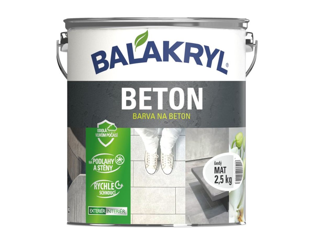 BALAKRYL BETON - Akrylátová krycia farba na betón