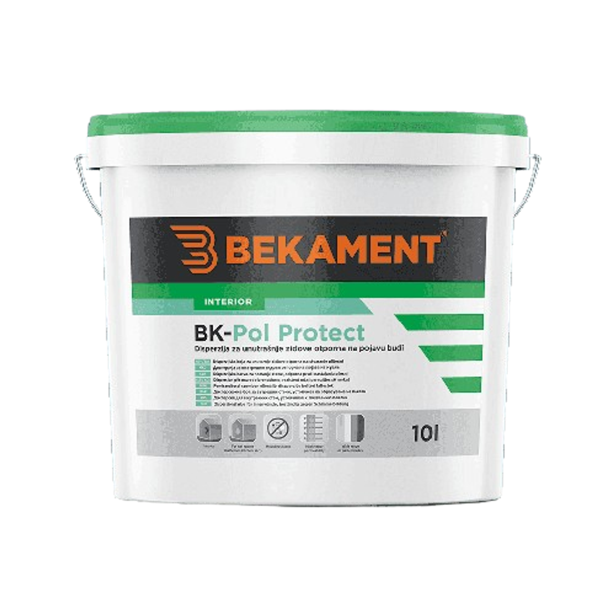 BK-POL PROTECT - Protiplesňová matná disperzná farba