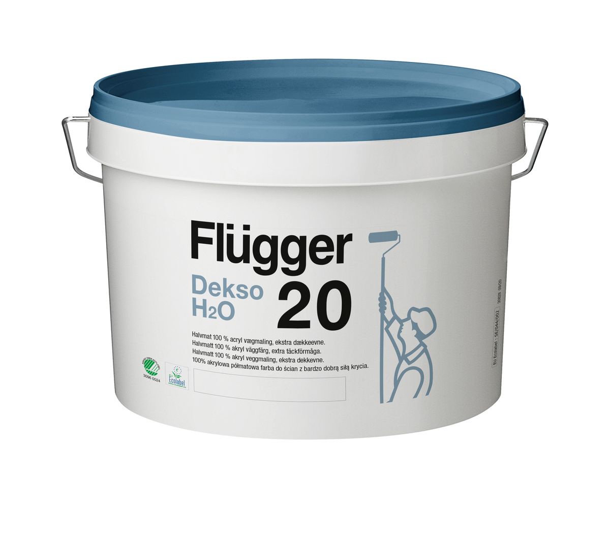 DEKSO 20 H2O - Polomatná vysoko umývateľná farba
