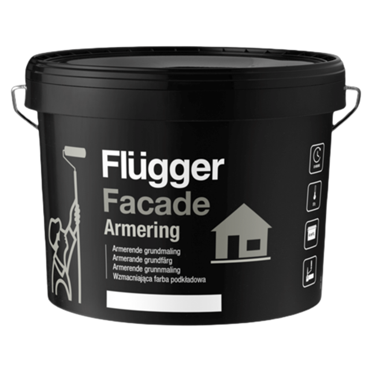 FACADE ARMERING - Náter pre vypĺňanie malých trhlín Flügger 