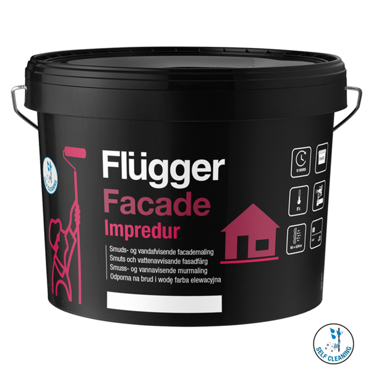 FACADE IMPREDUR - Silikónová fasádna farba od výrobcu Flügger