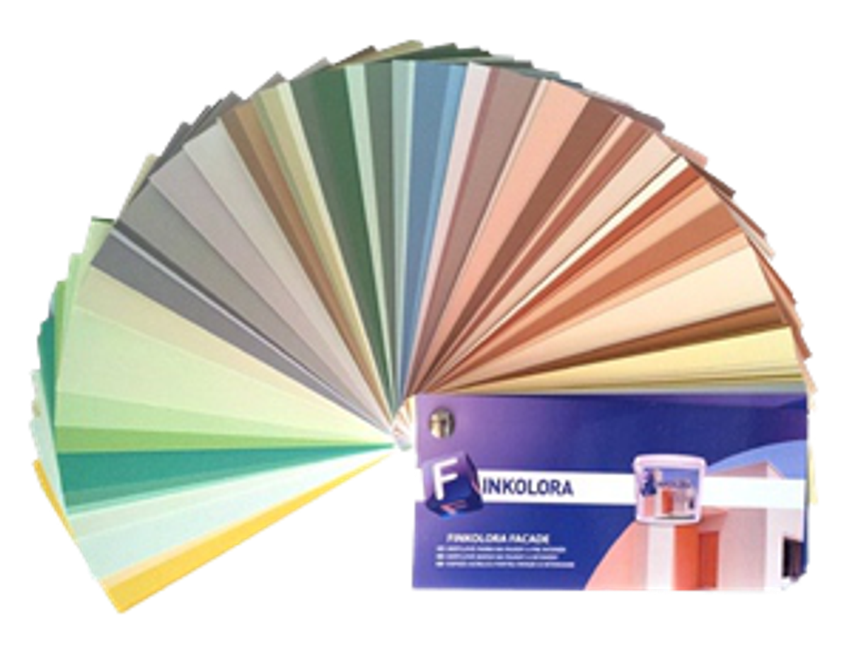 FINKOLORA FACADE - Vzorkovník fasádnej farby