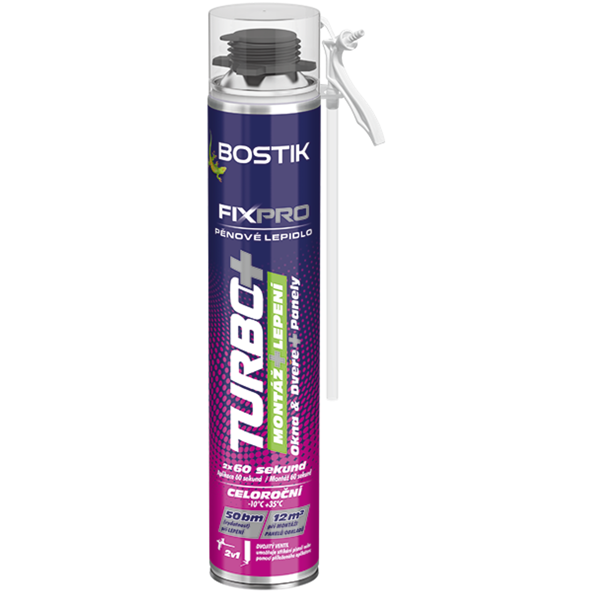 FIXPRO TURBO+ - Rýchlo tuhnúce penové lepidlo