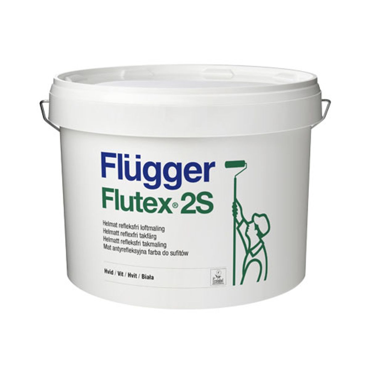 FLUTEX 2S - Antireflexná biela vinylová farba