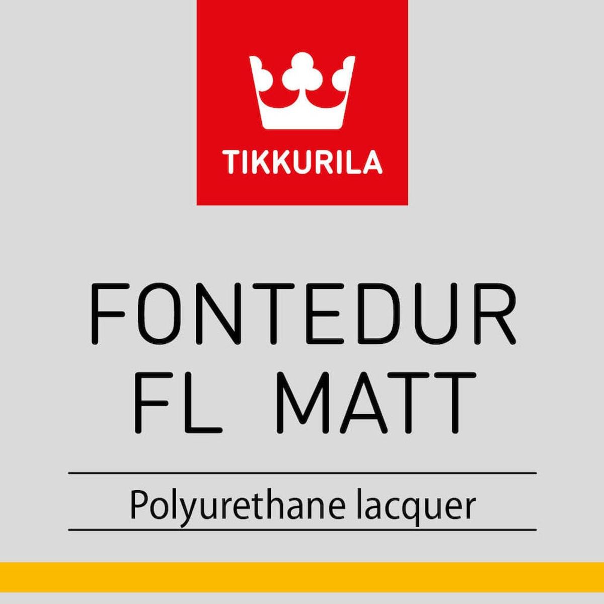 FONTEDUR FL MATT, polyuretánový lak, TIKKURILA