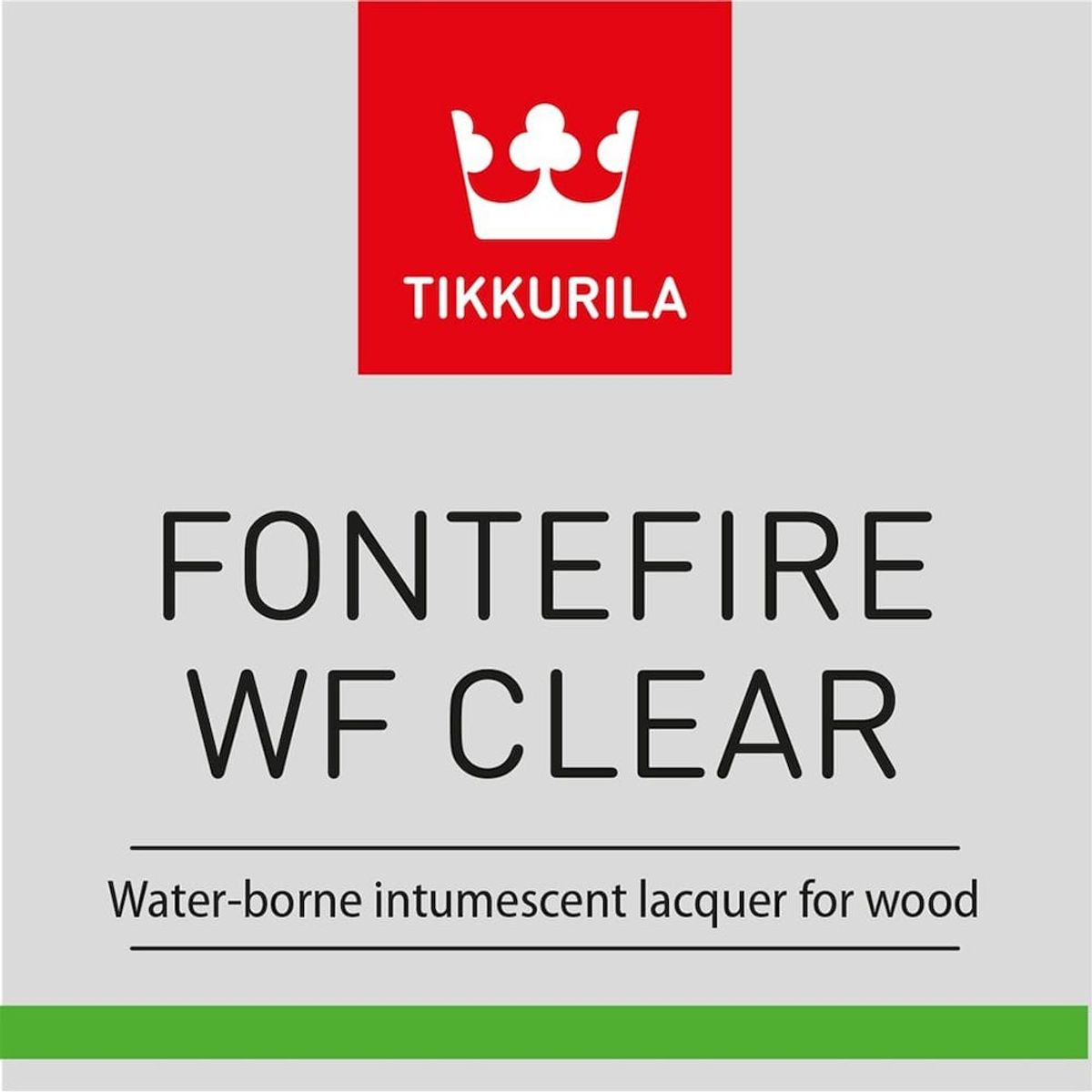 FONTEFIRE WF CLEAR, teplom rozpínateľný lak, TIKKURILA